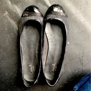Coach ballet slippers
